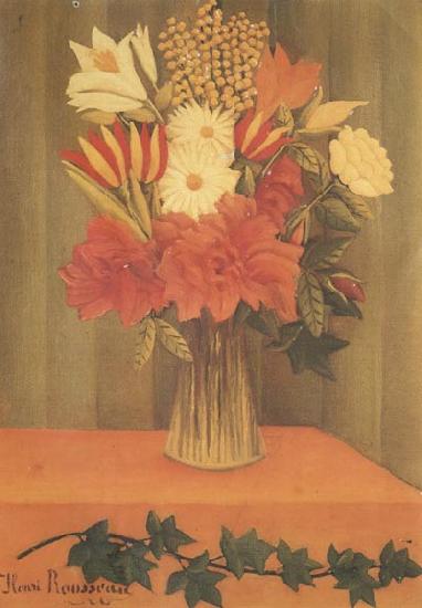 Henri Rousseau Bouquet of Flowers Sweden oil painting art